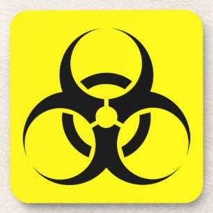 Biohazard Coaster