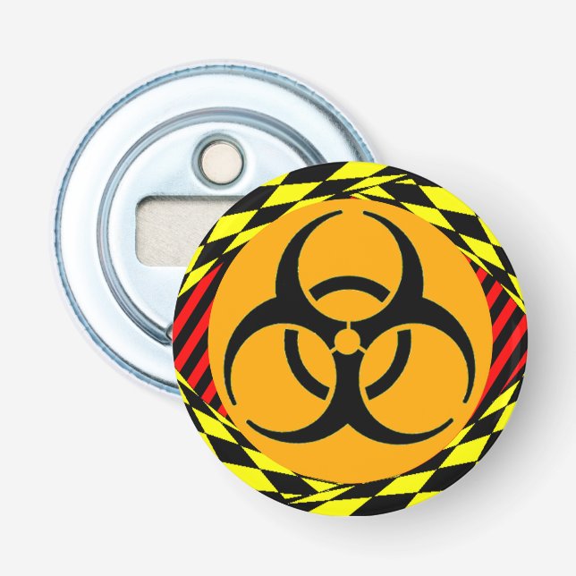 Biohazard Design by Kenneth Yoncich Bottle Opener (Front)