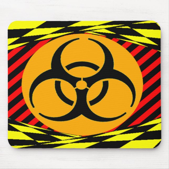 Biohazard Design by Kenneth Yoncich Mouse Mat (Front)