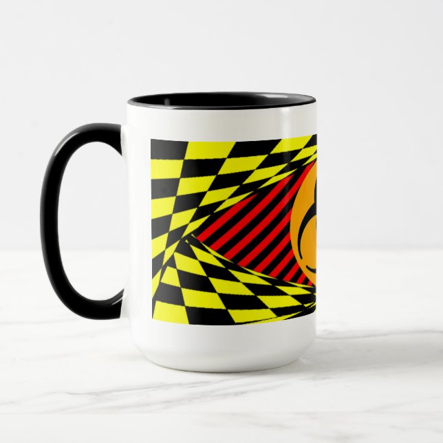 Biohazard Design by Kenneth Yoncich Mug (Left)