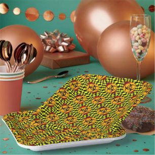 Biohazard Design by Kenneth Yoncich Paper Plate