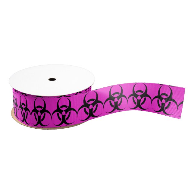 Biohazard Grosgrain Ribbon (Spool)