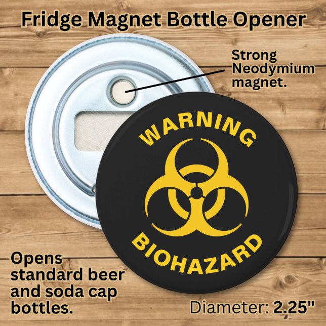 Biohazard Icon Bottle Opener (Creator Uploaded)