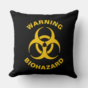 Biohazard Icon Cushion