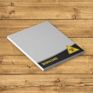 Biohazard Icon Notepad