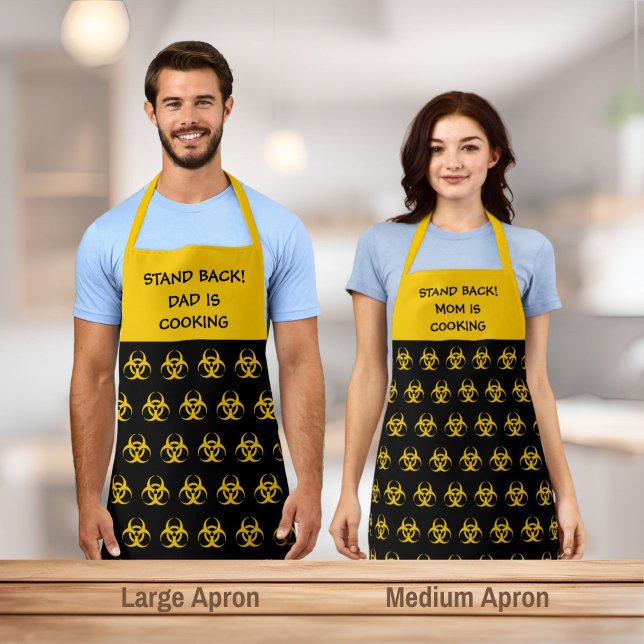 Biohazard Icon Pattern Apron (Creator Uploaded)