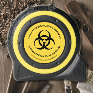 Biohazard Industry - Black on a yellow background 1
