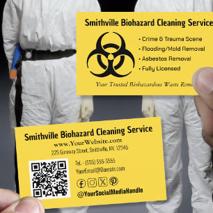 Biohazard Industry - Customise -  Business Card