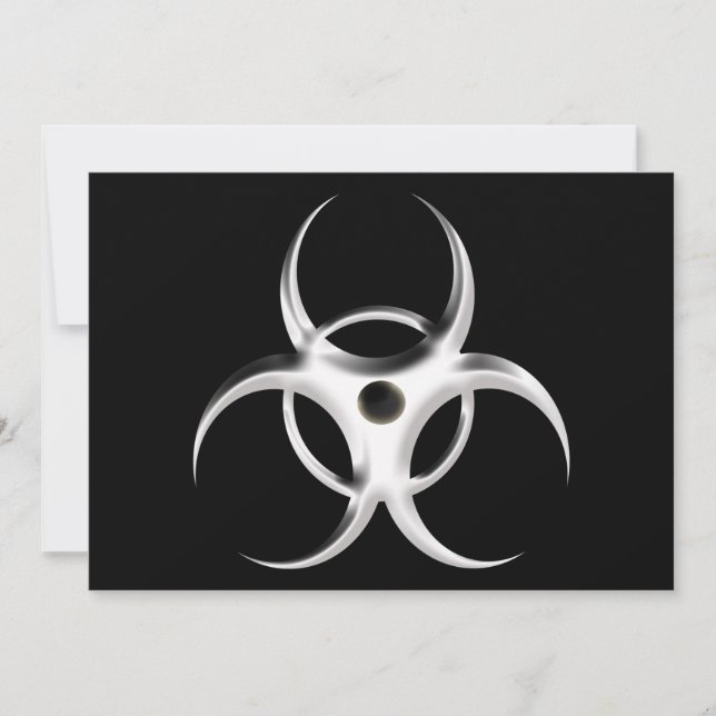 Biohazard Invitations (Front)