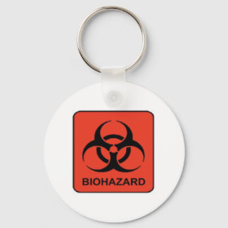 Biohazard_keychain Key Ring