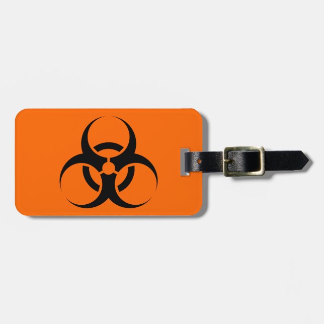Biohazard Luggage Tag (Front Horizontal)
