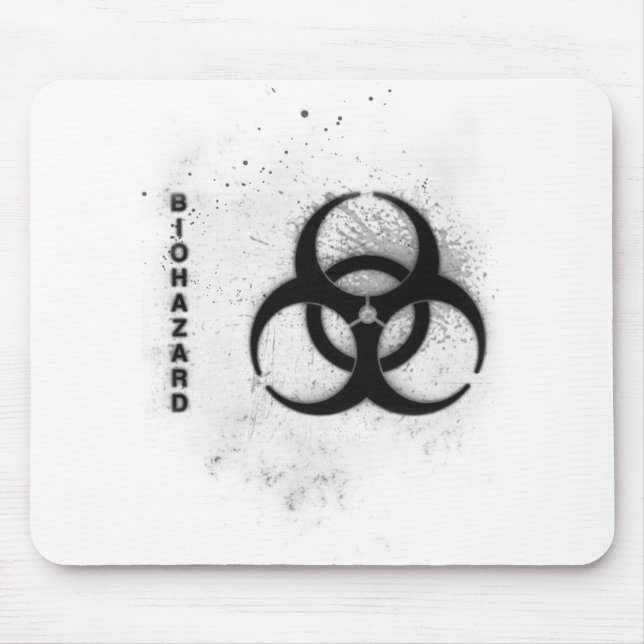 biohazard mouse mat (Front)