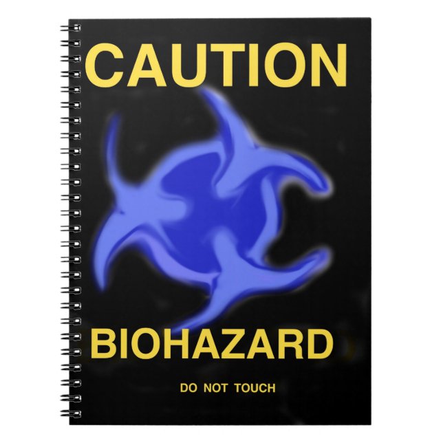 Biohazard Notebook (Front)