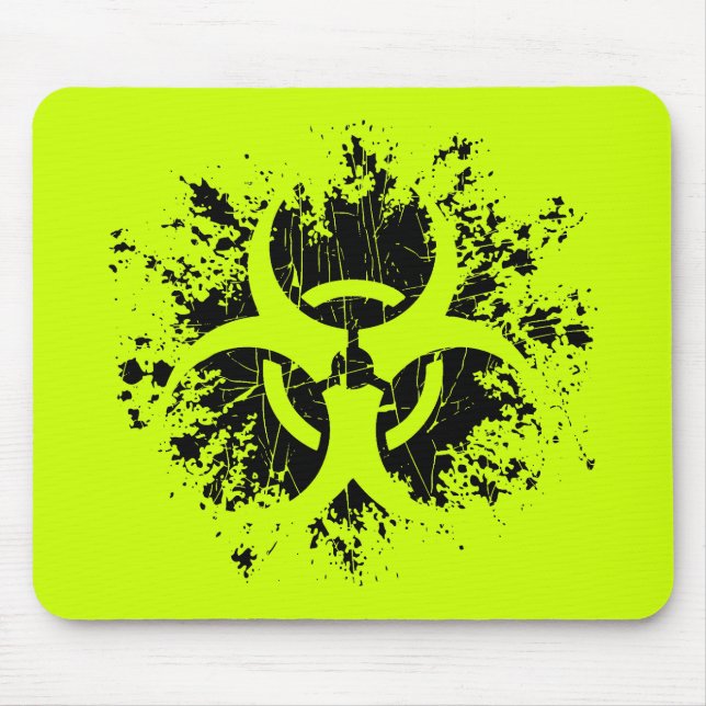 Biohazard -Splat Mouse Mat (Front)