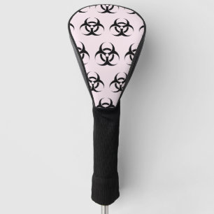 Biohazard Symbol Golf Head Cover