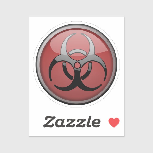 Biohazard Toxic Symbol (Sheet)