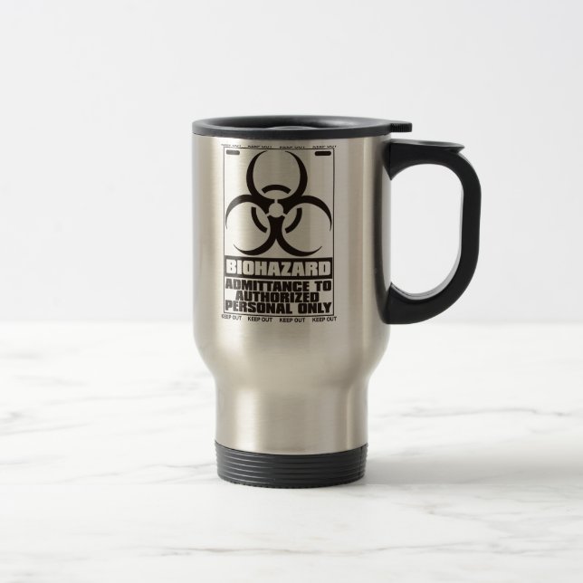 BIOHAZARD TRAVEL MUG (Right)