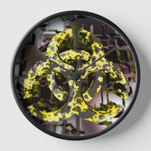 Biohazard Wall Clock