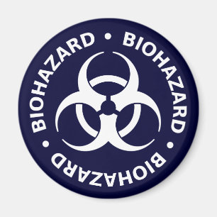 Biohazard Warning Magnet