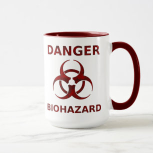 Biohazard Warning Mug