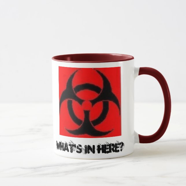 Biohazard, What's In Here? - mug (Right)