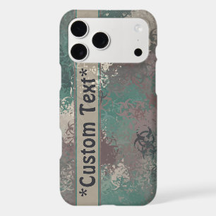Biohazard Woodland Camo Phone Case w/ Text