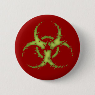 Biohazard -xdist 6 cm round badge