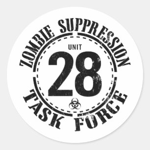 Biohazard: Zombie Contagion Sticker