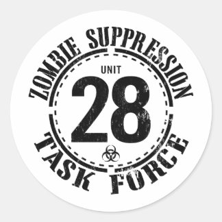 Biohazard: Zombie Contagion Sticker