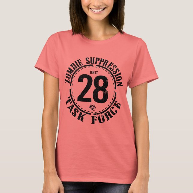 Biohazard Zombie Task Force T-Shirt (Front)