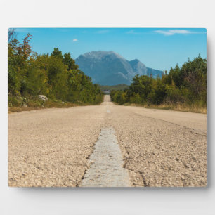 Biokovo Mountains - Croatia Plaque