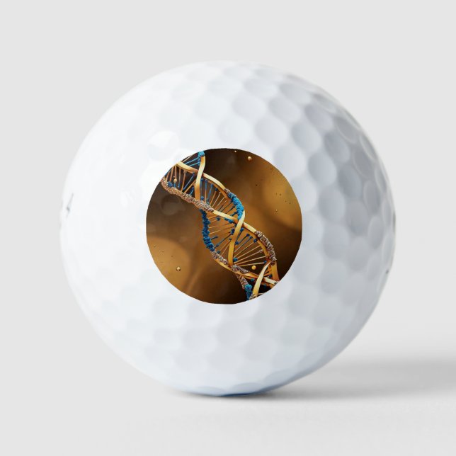 "Biological Brilliance" Golf Balls (Front)
