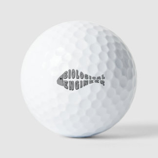 Biological Engineer Grey Fish Golf Balls