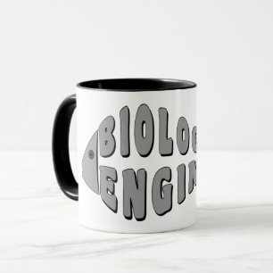 Biological Engineer Grey Fish Mug