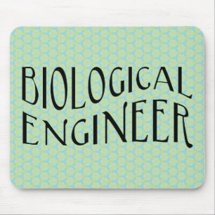 Biological Engineer Text Mouse Mat
