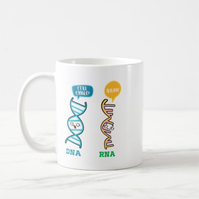 Biologist Botanist Science Nature Funny Biology Pu Coffee Mug (Left)