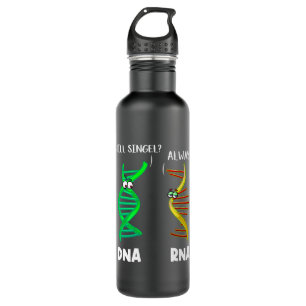 Biologist Botanist Science Nature Funny DNA RNA 710 Ml Water Bottle