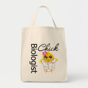Biologist Chick Tote Bag