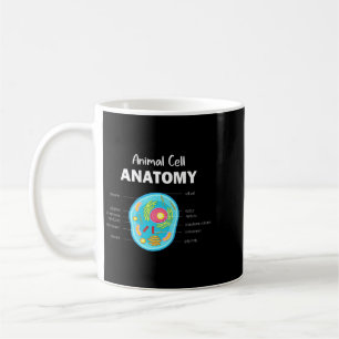 Biologist Science Anatomy Of Animal Cell Coffee Mug