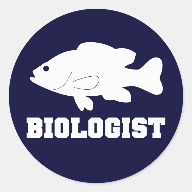Biologist Sunfish Sticker (Front)