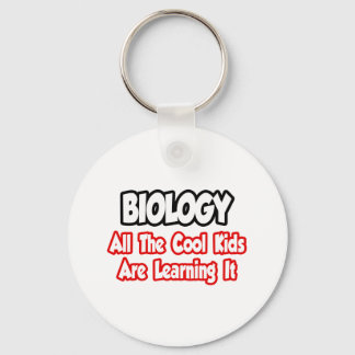 Biology...All The Cool Kids Key Ring