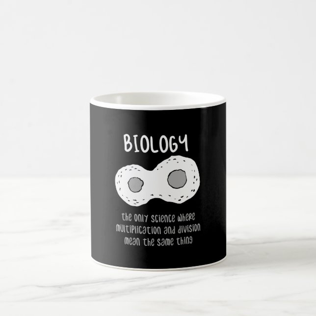 Biology - Biology The Only Science Gift Coffee Mug (Center)