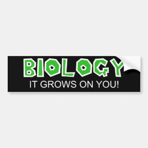 Biology Bumper Sticker