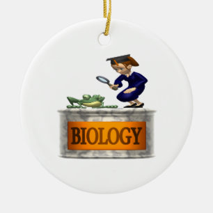 Biology Ceramic Tree Decoration