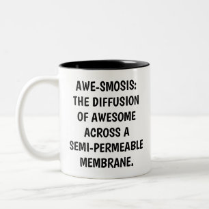 Biology & Chemistry Teachers: Science is Awesome - Two-Tone Coffee Mug
