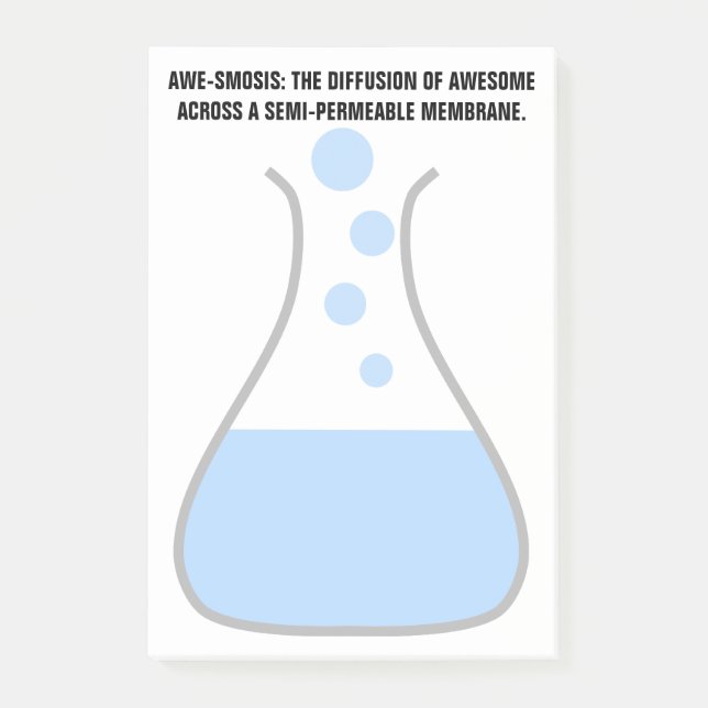 Biology & Chemistry: Teaching Science is Awesome Post-it Notes (Front)