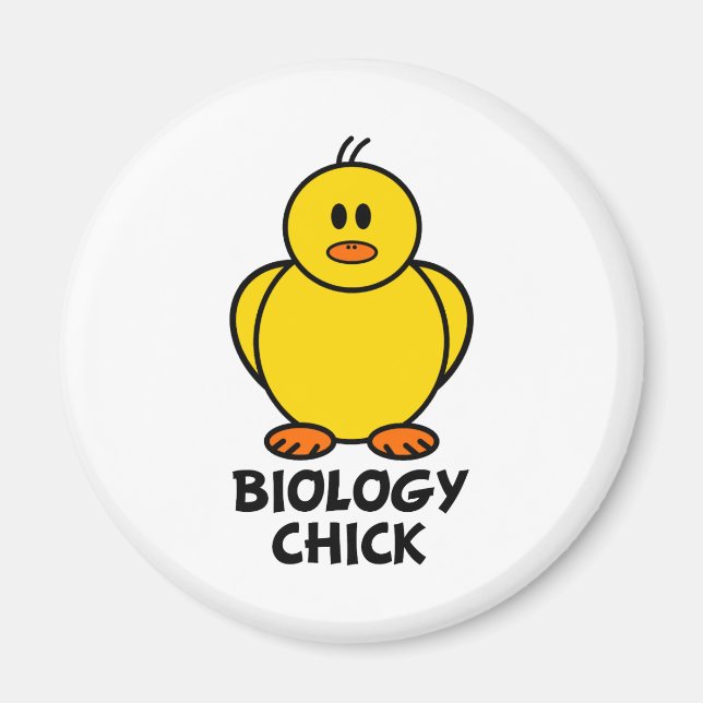 Biology Chick Magnet (Front)