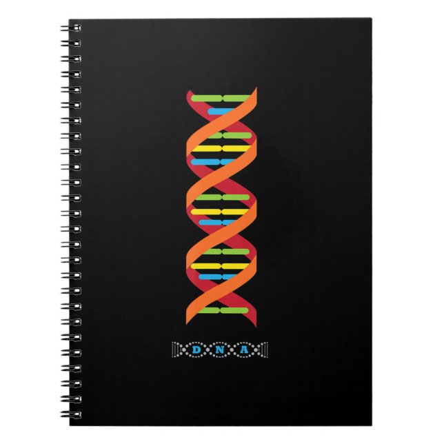 biology dna molecule  science teacher genes notebook (Front)