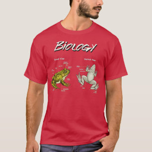 Biology Frog Anatomy T-Shirt