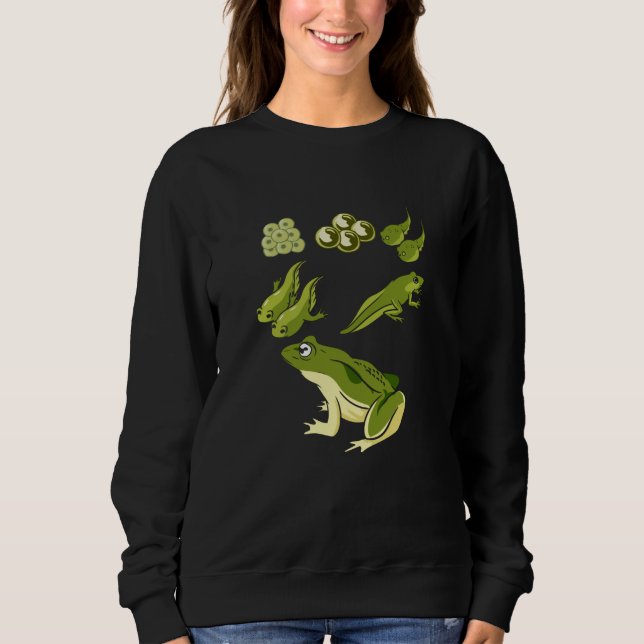 Biology - Frog Lifecycle Sweatshirt (Front)